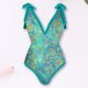 thumbnail image 1 of Traje de Baño Conjunto de bikini para mujer Traje de baño de dos piezas con control de barriga y falda cruzada (Verde XXL) Ygjytge Verde T XXL para Mujer, 1 of 5