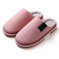 thumbnail image 2 of NOKIO Women's House Slippers Soft Plush Knitted Slides Cotton Indoor Outdoor Shoes with Non-S𝗅ip Sole, Memory F𝗈𝖺m Slide Warm Comfort Ladies Slipper for Home, Bedroom, Patio Use, 2 of 7