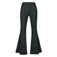 thumbnail image 5 of Women Flare Leggings Tummy Control High Waisted Wide Leg Yoga Pants Bootcut Workout Leggings Skinny Yoga Pants, 5 of 6
