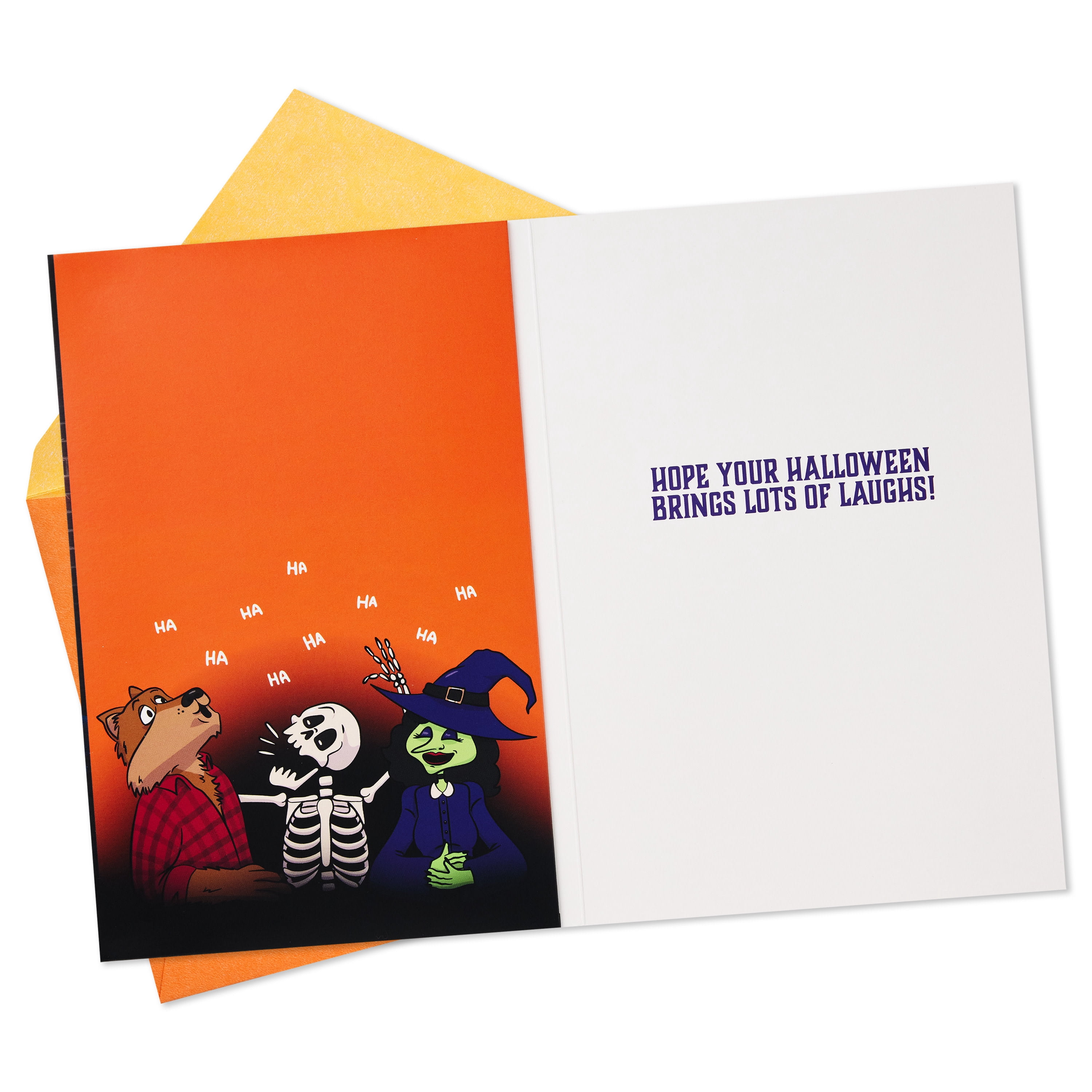 Hallmark Funny Halloween Card With Sound (Vampire Comedian), 1 Count