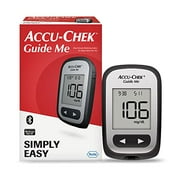 Accu-Chek Guide Me Glucose Monitor Kit for Diabetic Blood Sugar Testing: Guide Me Meter, Softclix Lancing Device, and 10 Softclix Lancets