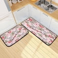 thumbnail image 7 of GZHJMY Koala Strawberry Kitchen Rug Set of 2 Non Slip Washable Cushioned Anti-Fatigue Kitchen Mat Comfort Standing Floor Mat for Kitchen Washroom Bedroom Carpet Runner, 7 of 7