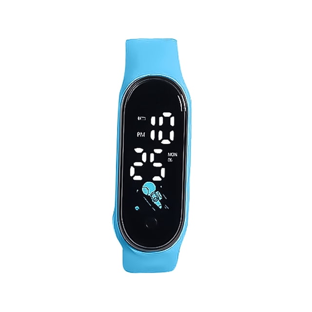 Relojes inteligentes para niños relojes deportivos para niños pulseras al aire libre relojes electrónicos pulseras para niños / azul cielo