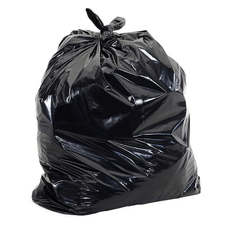 20 Gal.-30 Gal. 1.5mil (eq) 30 in. x 36 in. Low-Density Plastic Garbage Trash Bags (100-Count)