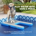 thumbnail image 3 of Blue Dog Boat Ramp – Floating Water Access for Pools, Lakes & Docks - 300lb Capacity, EVA Non-Slip, Portable with Storage Bag & Pump, 3 of 7