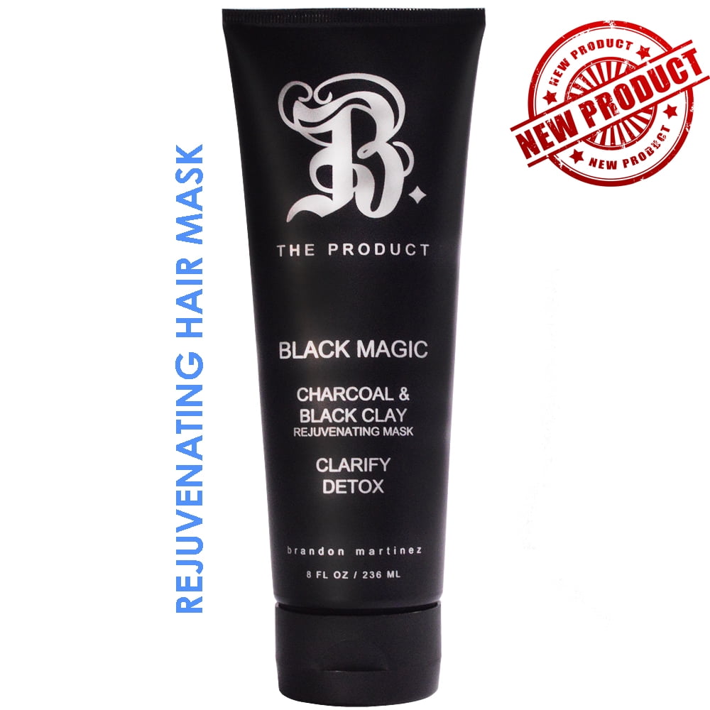 Charcoal And Black Clay DETOXIFYING Hair Mask, Activated Charcoal Hair