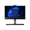 thumbnail image 2 of Lenovo ThinkCentre M70a Gen 3 11VL - All-in-one with UltraFlex V Stand - Core i5 12400 / up to 4.4 GHz - RAM 8 GB - SSD 256 GB - TCG Opal Encryption, NVMe, Value - DVD-Writer - UHD Graphics 730 - Gigabit Ethernet - Win 11 Pro - monitor: LED 21.5" 1920 x 1080 (Full HD) - keyboard: US - black - Lenovo TopSeller, 2 of 7