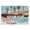 Palm Springs Pool Tropical Landscape, variant on Stupell Industries Contemporary Canvas Art, 24 x 16, by Irena Orlov