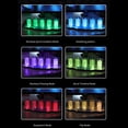 thumbnail image 3 of Horloge à Tube Électronique, Modes Réglables USB Alimenté 16 Millions de Couleurs RGB Tube Horloge LED pour Chambre à Coucher, 3 of 8