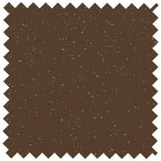 Party Time Organdy Stars Fabric, Brown