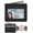 Black with ID Window, variant on Credit Card Holder Genuine Leather Slim & Thin Pocket Wallet Minimalist Wallet Money Clip RFID Blocking
