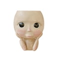 thumbnail image 1 of Maceta con cara de niña, estatua de cabeza, macetas para plantas suculentas, maceta nórdica (B), 1 of 8