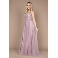 thumbnail image 5 of Dylan & Davids Long Jeweled Beaded Tulle Prom Dress, 5 of 8