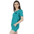 thumbnail image 4 of Inkmeso Nightwear Set for Women Short Sleeve Sleepwear 2 Piece Shorts & Top Set Soft Loungewear, 4 of 7