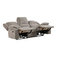 thumbnail image 3 of Furniture of America Essen Manual Recliner Sofa, 3 of 3