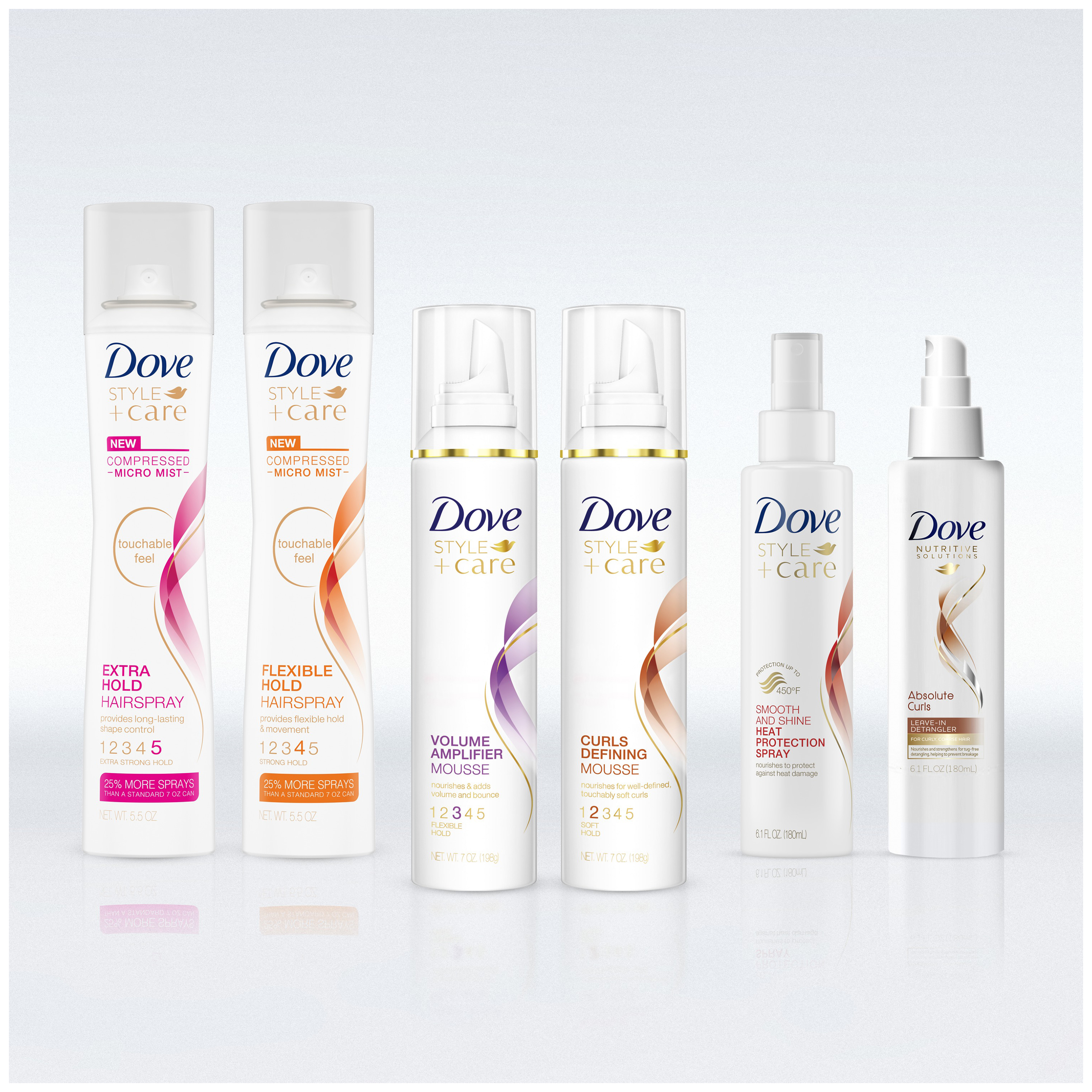 Dove Style + Care Extra Hold Hairspray, 5.5 oz - image 4 of 5