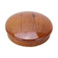 thumbnail image 2 of Cubierta Del Volante Marino, Inserto De Acabado Brillante De 2,5 Pulgadas, Tapa Central Del Volante Del Barco, Madera De Teca De Alta Resistencia Para Mantenimiento ANGGREK Marine Accessories, 2 of 8
