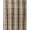 thumbnail image 1 of Ahgly Company Machine Washable Indoor Rectangle Abstract Bakers Brown Area Rugs, 3' x 5', 1 of 7