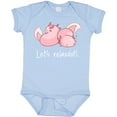 thumbnail image 3 of Inktastic Let's Relaxolotl with Cute Sleeping Axolotls Boys or Girls Baby Bodysuit, 3 of 5