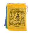 thumbnail image 2 of The Collection Royal Tibetan Prayer Flags Outdoor, Zen Flag, Colorful Buddhist Banner, Chakras Flags, Sacred Geometry Flag, Made in Nepal Wind Horse Flag, Traditional Mantras, 2 of 5