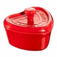 thumbnail image 4 of Staub Ceramic 3-pc Mini Heart Cocotte Set - Cherry, Pink, White, 4 of 5