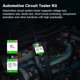 thumbnail image 3 of Probador de circuitos automotrices Kit de sonda de circuito de potencia Comprobador de voltaje/resistente del automóvil, 3 of 8