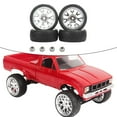 thumbnail image 4 of Neumáticos RC de 4 piezas de 65 mm para WPL B14 B24 C14 C24 C34 C44, accesorios para bricolaje en carretera y fuera de carretera. D, 4 of 9