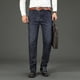 thumbnail image 3 of Wthinlee-pantalones vaqueros de negocios para hombre, Jeans informales, elásticos, clásicos, azul y negro, ropa de marca, 3 of 4