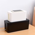 thumbnail image 3 of SDFGTstore Cable Storage Box Power Strip Wire for Case Anti Dust Charger Socket Organizer Network Line Storage Bin Wire Management Household Supplies, 3 of 16