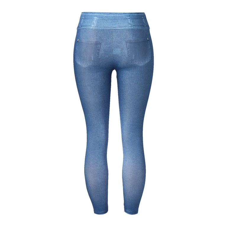 twifer womens winter tops cobalt leggings for women capris high leggings  women's imitation waist leggings jeans elastic pants womens under garments  slip shorts 