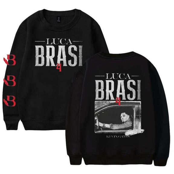 Kevin Gates Luca Brasi 4 Merch Sweatshirt Women Men Casual Crewneck Long Sleeve Pullover Clothes