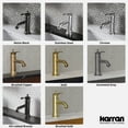 thumbnail image 5 of Karran Usa KBF470BG Vineyard 1.2 GPM Single Hole Bathroom Faucet - Gold, 5 of 7