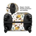 thumbnail image 4 of Haiem Bee and Flowers Luggage Cover Printed Suitcase Covers for Luggage Elastic Washable Suitcase Protector Fits 18-32 Inch Luggage-Medium, 4 of 9
