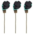 thumbnail image 4 of Paquete de 12 Interruptores de Ventilador de Techo 3 Velocidades 4 Cables Oreja ZE-268S6 Interruptor de Cadena de Tracción del Ventilador Control de Velocidad de Repuesto, 4 of 5