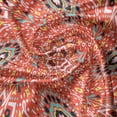 thumbnail image 5 of Ambesonne Boho Window Valance, Talavera Inspire Pattern, 54" X 18", Burnt Sienna Seafoam, 5 of 5