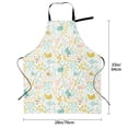 thumbnail image 6 of Goofa Funny Chicken Printed Waterproof Apron 33" Chef Aprons for Men Heavy Duty Chemical Work Apron Adjustable Bib Apron, 6 of 9