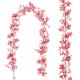 thumbnail image 2 of Guirnaldas Colgantes Navideñas Artificiales de Ratán con Frutos Rojos para Escaleras, Paredes, Chimeneas, Decoración Interior y Exterior., 2 of 7