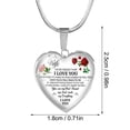 thumbnail image 2 of ZTTD Fashion Heart Shaped Pendants Necklaces Women's Fashion Accessories And Valentine's Day Gifts Are Suitable For All Occasions, 2 of 3