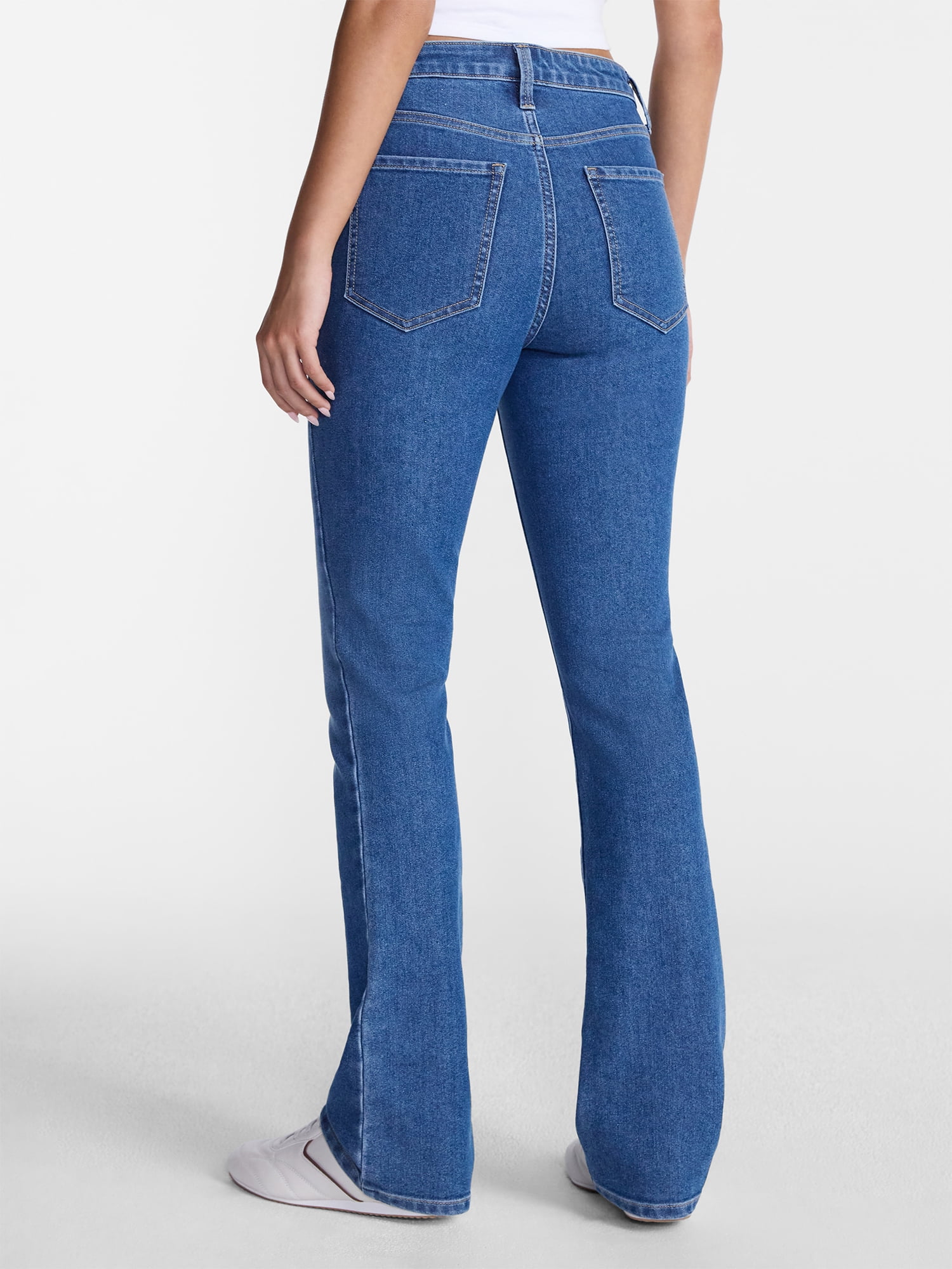 No Boundaries Stretch Denim Bootcut Jeans, 32" Inseam, Women's and Plus Sizes 00-28W