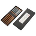 thumbnail image 2 of 5 Pairs Natural Bamboo Chopsticks Reusable Classic Japanese Style Chop Sticks Gift k5271, 2 of 7