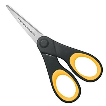 Westcott Titanium Bonded Non-Stick 5" Straight Embroidery Scissor