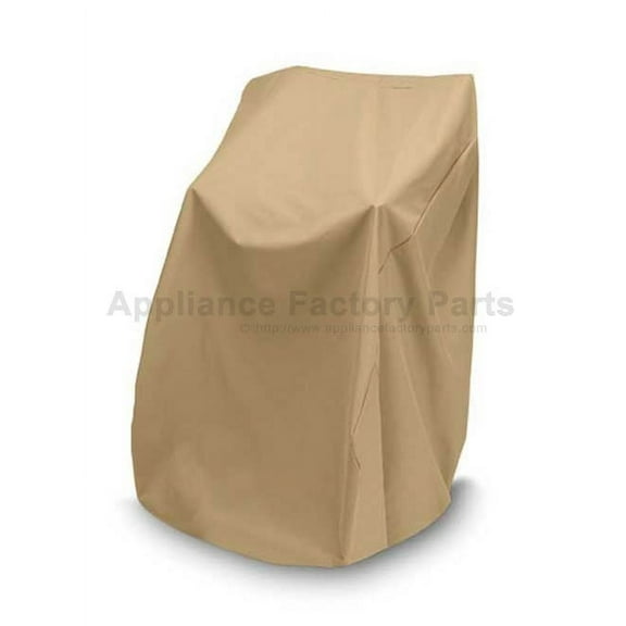 48INCH HIGH CHAIR COVER IN KHAKI WRKH48CHR