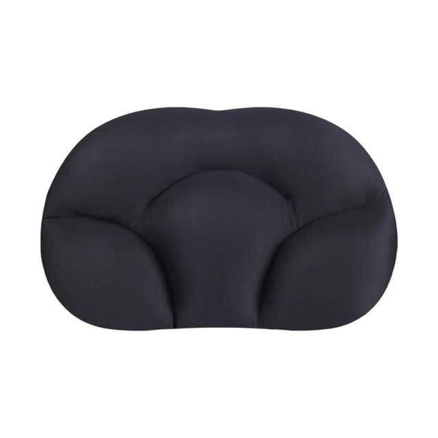 GROWTH TANK Pillow Bedding Neck Protection Breathable Back Support Pillow Washable Soft All Black