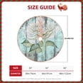 thumbnail image 4 of Kll Vintage Rose1 Christmas Tree Skirt 48",Party Decorations Farmhouse For Christmas Decorations Holiday Party, 4 of 8