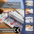 thumbnail image 5 of Formax Cut-True 13M 14.5” Guillotine Paper Cutter w/ LED Laser Line Off White (CUT-TRUE 13M), 5 of 6