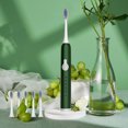 thumbnail image 6 of Byujiro Electric Toothbrush with 6 Brush Heads, 5 Cleaning Modes, Upgraded Toothbrush, Longer Life, Faster Chargin, 6 of 8