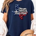 thumbnail image 3 of Come Hell Or High Water Texas Strong T-Shirt, Men's And Women's Graphic Tee 100% Cotton by TBun, Full Sizes S-5XL, 3 of 5