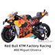 thumbnail image 2 of Maisto 1 : 18 2021 GP Racing Red Bull KTM Factory Die Cast Vehículos Coleccionables Modelo De Motocicleta Juguetes, 2 of 4