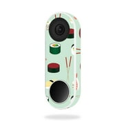 MightySkins NEHEL-Sushi Skin for Nest Hello Video Doorbell - Sushi