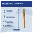 thumbnail image 3 of Downtown Pet Supply Bully Sticks for Small Dogs Rawhide Free Dog Chews 6", 5 lb, 3 of 9